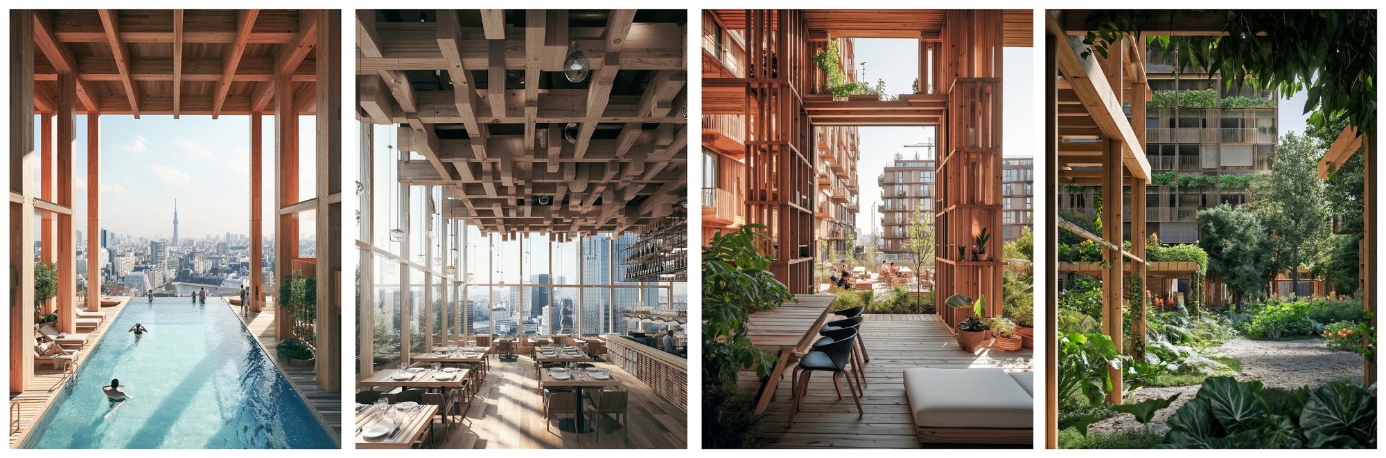 Ideenwettbewerb Timber City